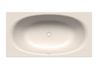 Badewanne ELLIPSO DUO, Mod.230 1900x1000mm pergamon, mit Griffloch, Vollantislip