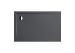 Duschfläche SUPERPLAN MIT WANNENTRÄGER EXTRAFLACH, Mod.1821-5 700x900mm, cool grey 80