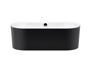 Badewanne Classic Duo Oval Freistehend, Mod.111-7 1800x800mm, Verkleidung, Schürze alpinweiss matt alpinweiß matt