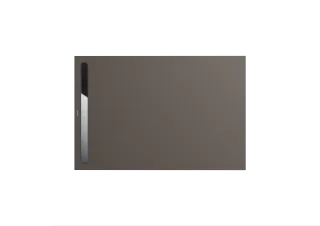 Duschfläche Duschflächensystem NEXSYS, Mod.2627 1000x1600mm, warm grey 80, Invisible Grip, m. vormontiertem Dichtsystem u. EPS-Träger