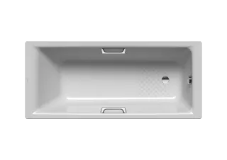 Badewanne PURO STAR, Mod.654 1700x750mm manhattan, mit Griffloch, Antislip
