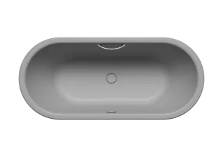 Badewanne CENTRO DUO OVAL, Mod.128-1 1800x800mm cool grey 30,