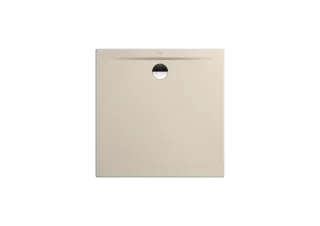 Duschfläche SUPERPLAN ZERO MIT WANNENTRÄGER EXTRAFLACH, Mod.1510-5 700x700mm, warm beige 20