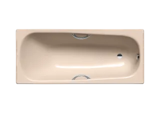 Badewanne SANIFORM STAR, Mod.338 1750x750mm bahamabeige, mit Griffloch, Antislip