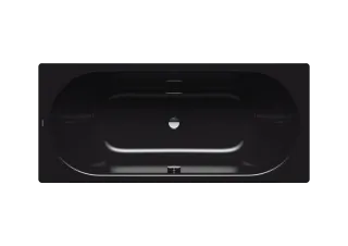 Badewanne CLASSIC DUO, Mod.114 1900x900mm schwarz, Antislip