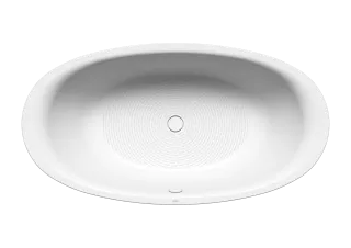 ELLIPSO DUO OVAL Badewanne, Mod.232-7 1900x1000mm alpinweiß, Vollantislip, mit Paneele