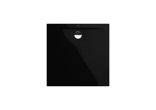 Duschfläche SUPERPLAN ZERO MIT WANNENTRÄGER EXTRAFLACH, Mod.1510-5 700x700mm, schwarz