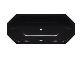 Badewanne VAIO DUO 8, Mod.953 1800x800mm schwarz,