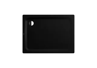 Duschwanne SUPERPLAN 389-2 800x1200mm schwarz matt 100, mit Wannenträger