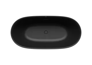 Badewanne MEISTERSTÜCK OYO DUO, Mod.1050 1630x770mm cool grey 90, n. DIN 4109,VDI 4100 SST III, SIA 181, KA4034
