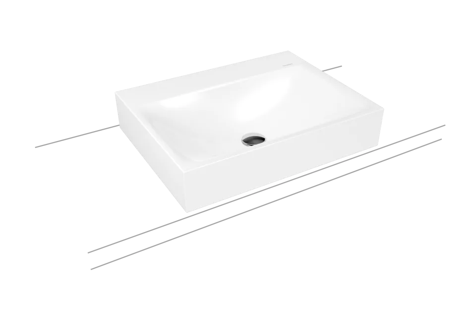 SILENIO AUFSATZWASCHTISCH (RANDHÖHE 120 MM)