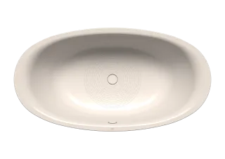 Badewanne ELLIPSO DUO OVAL, Mod.232 1900x1000mm pergamon, Antislip