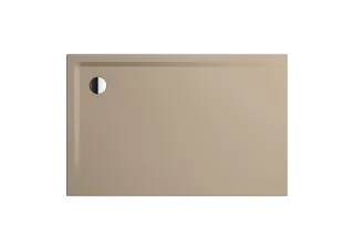 Duschfläche SUPERPLAN MIT WANNENTRÄGER EXTRAFLACH, Mod.1821-5 700x900mm, warm beige 40