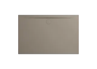 Duschfläche SUPERPLAN ZERO MIT WANNENTRÄGER EXTRAFLACH, Mod.1512-5 700x800mm, warm grey 60