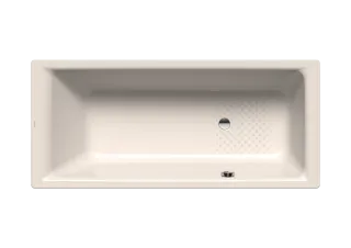 Badewanne PURO MIT SEITLICHEM ÜBERLAUF, Mod.697 1900x900mm pergamon, Sonderüberlauf, Antislip, Perl-Effekt