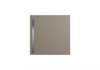 Duschfläche Duschflächensystem NEXSYS, Mod.2612 900x900mm, warm grey 60, Secure Plus, m. vormontiertem Dichtsystem u. EPS-Träger