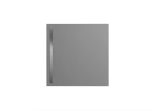 Duschfläche Duschflächensystem NEXSYS, Mod.2612 900x900mm, cool grey 40, m. vormontiertem Dichtsystem u. EPS-Träger