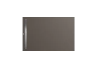 Duschfläche Duschflächensystem NEXSYS, Mod.2614 900x1000mm, warm grey 80, m. vormontiertem Dichtsystem u. EPS-Träger