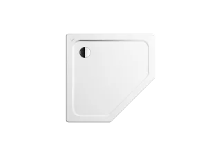 Duschfläche CORNEZZA MIT WANNENTRÄGER, Mod.670-2 900x900mm, cool grey 30, Invisible Grip