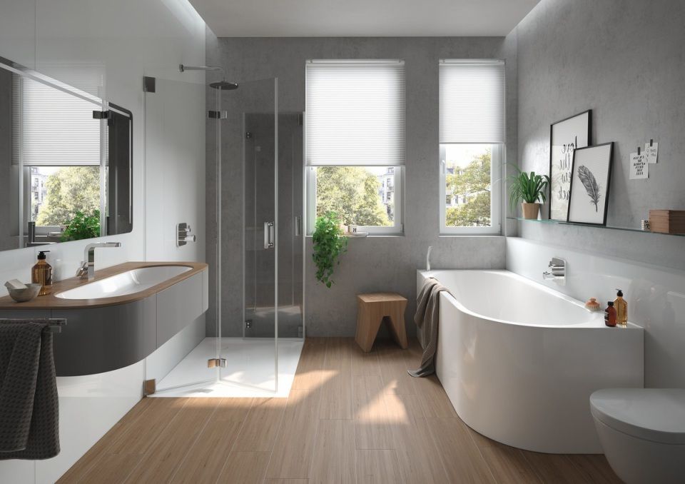 MEISTERSTÜCK CENTRO DUO 1 RECHTS Badewanne