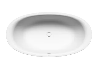 Badewanne ELLIPSO DUO OVAL, Mod.232 1900x1000mm alpinweiß matt,