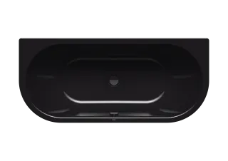 Badewanne CENTRO DUO 2, Mod.135 1800x800mm schwarz, mit Griffloch