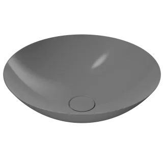 AVELLINO WASCHTISCH-SCHALE, Mod.3205 d:450mm, cool grey 30, Perl-Effekt, ohne Überlauf