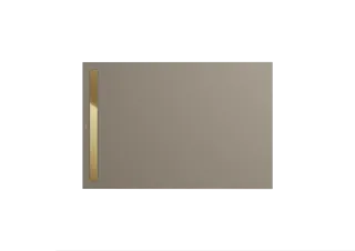 Duschfläche Duschflächensystem NEXSYS, Mod.2617 800x1200mm, warm grey 60, m. vormontiertem Dichtsystem u. EPS-Träger