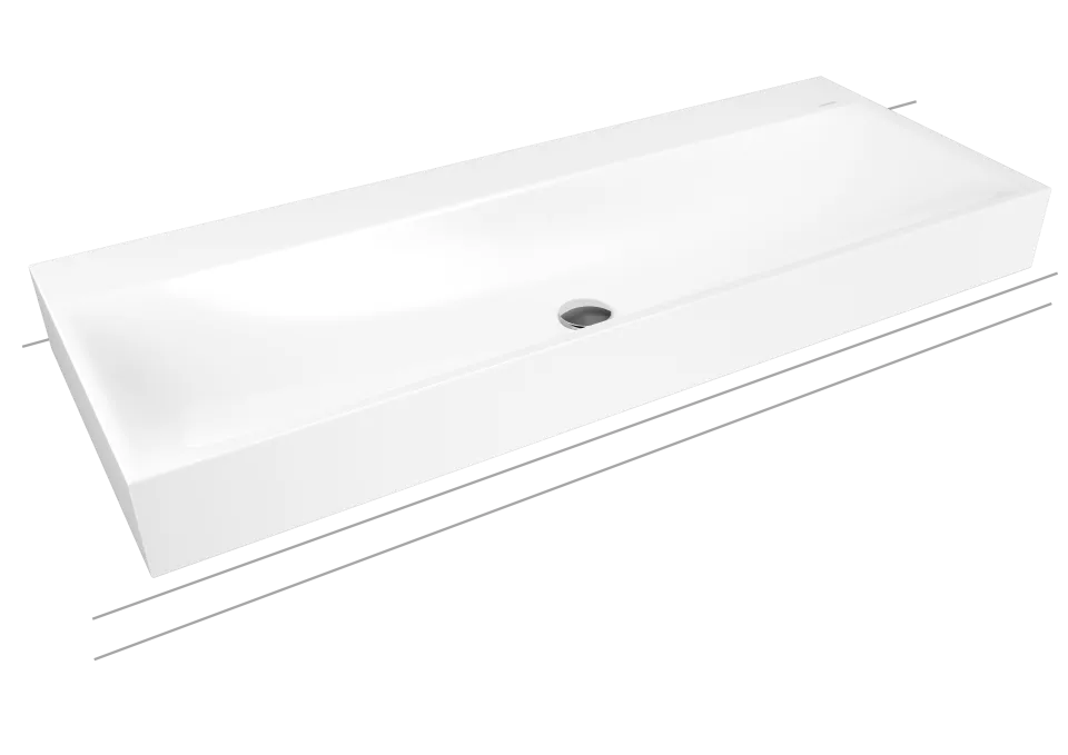SILENIO AUFSATZWASCHTISCH (RANDHÖHE 120 MM)