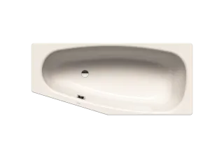Badewanne MINI links, Mod.832 1570x750mm pergamon,