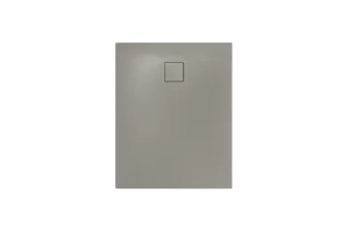 Duschfläche ALUVIA, Mod.3267 1000x1600mm, warm grey 50, Invisible Grip, SolidLite