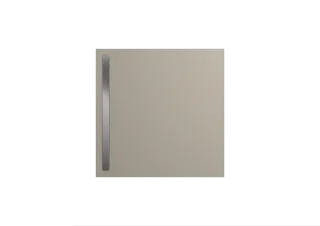Duschfläche Duschflächensystem NEXSYS, Mod.2612 900x900mm, warm grey 30, m. vormontiertem Dichtsystem u. EPS-Träger