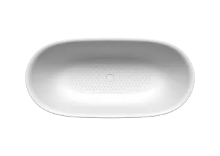 Badewanne MEISTERSTÜCK OYO DUO, Mod.1050 1630x770mm alpinweiß, ohne Überlauf, Vollantislip, n. DIN 4109,VDI 4100 SST III, SIA 181, KA4035