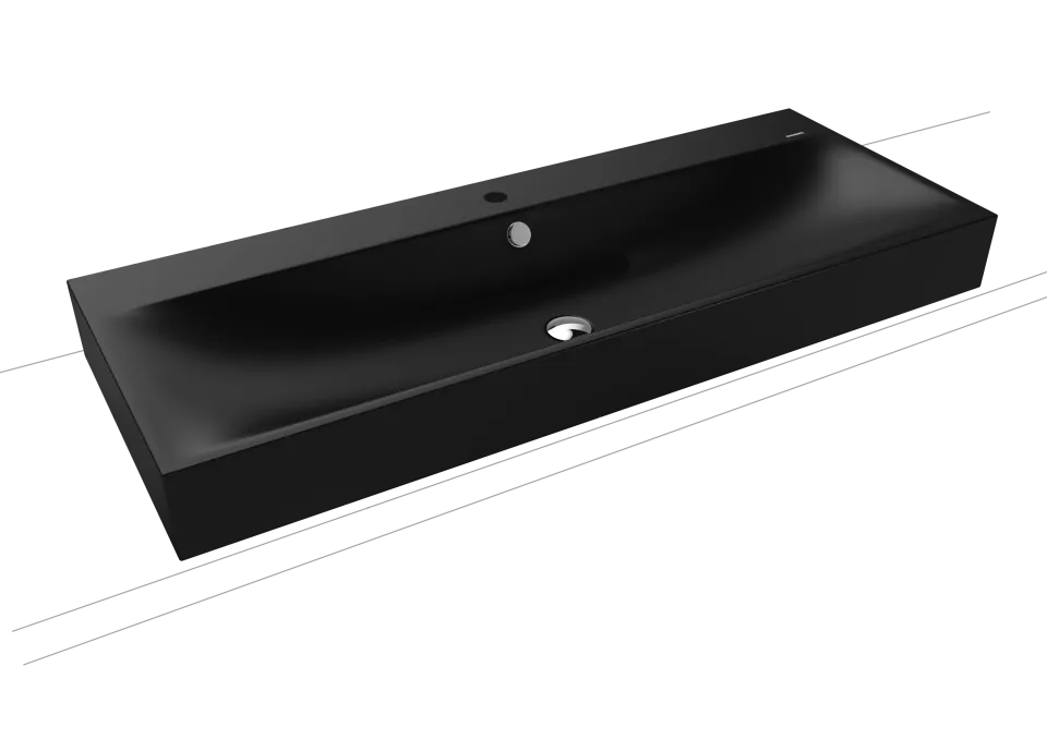 SILENIO AUFSATZWASCHTISCH (RANDHÖHE 120 MM)