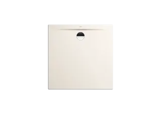 Duschfläche SUPERPLAN ZERO MIT WANNENTRÄGER EXTRAFLACH, Mod.1510-5 700x700mm, pergamon