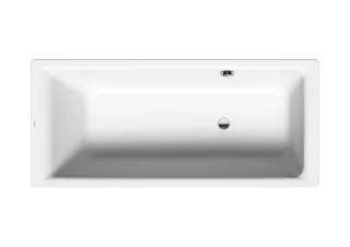 Badewanne PURO MIT SEITLICHEM ÜBERLAUF, Mod.656 1700x750mm alpinweiß, Sonderüberlauf