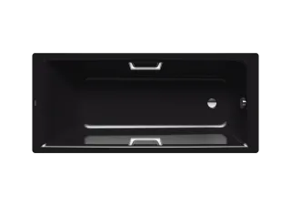 Badewanne PURO STAR, Mod.698 1900x900mm schwarz, mit Griffloch