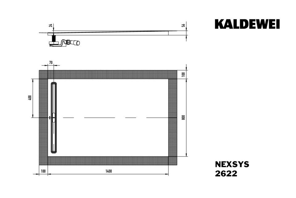 NEXSYS Duschfläche