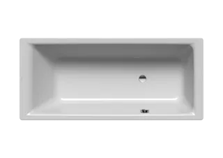 Badewanne PURO mit seitlichem Überlauf, Mod.656 1700x750mm manhattan,