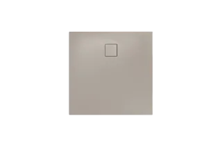 Duschfläche ALUVIA, Mod.3268 1200x1200mm, warm grey 30, Invisible Grip, SolidLite