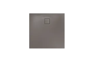 Duschfläche ALUVIA, Mod.3268 1200x1200mm, warm grey 70, Invisible Grip, SolidLite