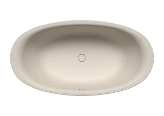 Badewanne ELLIPSO DUO OVAL, Mod.232 1900x1000mm warm grey 10,