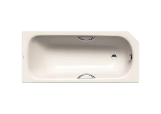 Badewanne SANIFORM V3 STAR, Mod.332-V3 1600x700mm pergamon, mit Griffloch, Perl-Effekt