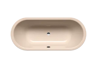 Badewanne CLASSIC DUO OVAL, Mod.111 1800x800mm bahamabeige, mit Griffloch, Vollantislip