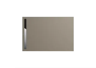 Duschfläche Duschflächensystem NEXSYS, Mod.2627 1000x1600mm, warm grey 60, m. vormontiertem Dichtsystem u. EPS-Träger