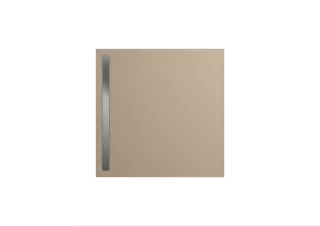 Duschfläche Duschflächensystem NEXSYS, Mod.2612 900x900mm, warm beige 40, Perl-Effekt, m. vormontiertem Dichtsystem u. EPS-Träger