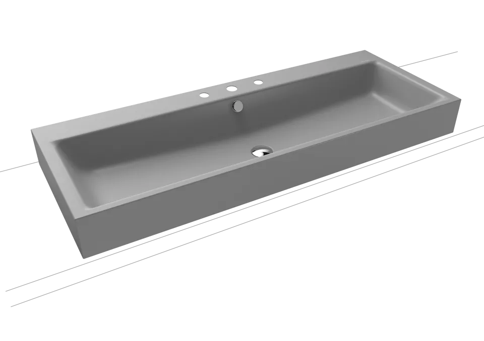 PURO AUFSATZWASCHTISCH (RANDHÖHE 120 MM)
