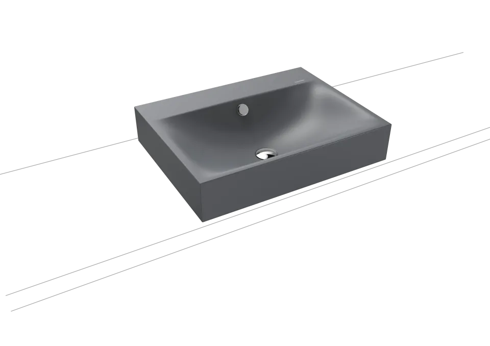 SILENIO AUFSATZWASCHTISCH (RANDHÖHE 120 MM)