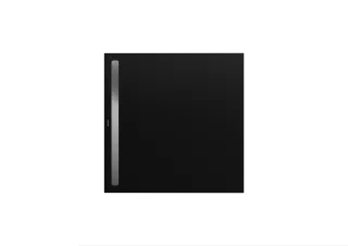 Duschfläche Duschflächensystem NEXSYS, Mod.2610 800x800mm, cool grey 90, Perl-Effekt, m. vormontiertem Dichtsystem u. EPS-Träger