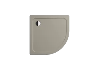 Duschfläche ARRONDO, Mod.870-1 900x900mm, warm grey 50, Perl-Effekt